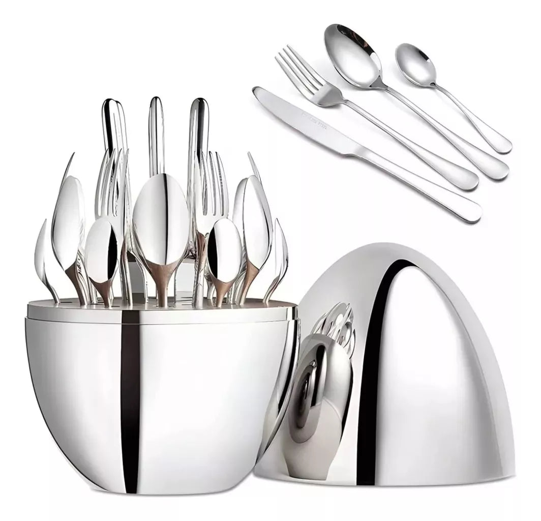 Set De Cubiertos Huevo